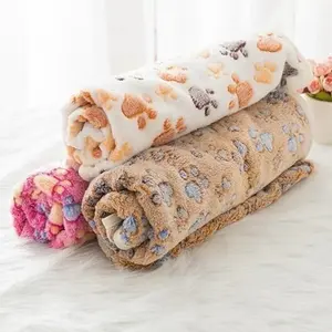 Pet Luxury Store™ -Soft, Fluffy, High-Quality Pet Blanket Cozy Cartoon Pattern Mat Warm Comfortable Blanket for Cats Dogs