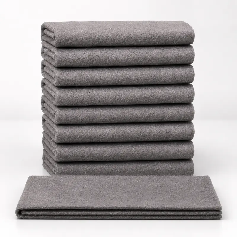 Extra Thick Reusable Lint-Free Synthetic Camera Cleaner Cloths (10 pcs) - Dirt-Locking Fabric, Scratch-Free Microfiber, Durability, Streakfree Shine for Glass, Digital Camera Care Supplies
