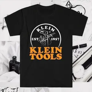 Stancel Klein Tools Est. 1857 Logo Men's Black T-Shirt Size L combo3 Mr