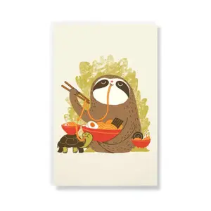 Slow Ramen Layflat Notebook
