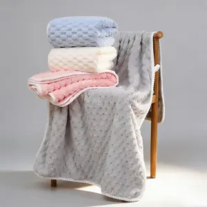 Spa-Grade Coral Fleece Microfiber Bath Towels (4-Pack) - 55x28 Inch, Ultra Absorbent & Quick-Drying, Lightweight & Cozy, Gentle on Sensitive Skin, Ideal for Home, Gym, Salon & Daily Use (4 Assorted Colors)