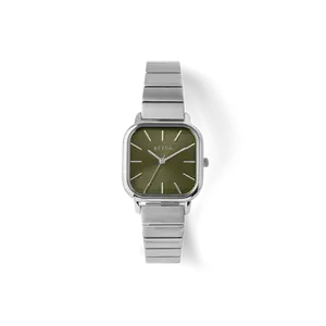 Esther - Silver/Moss