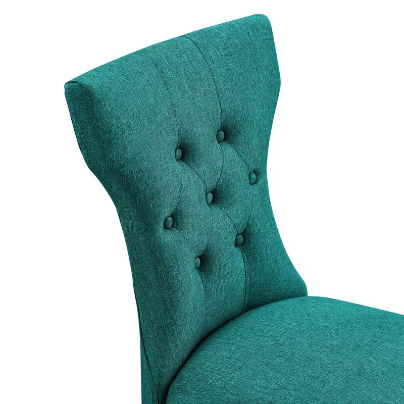 Modway Silhouette Dining Side Chair in Teal