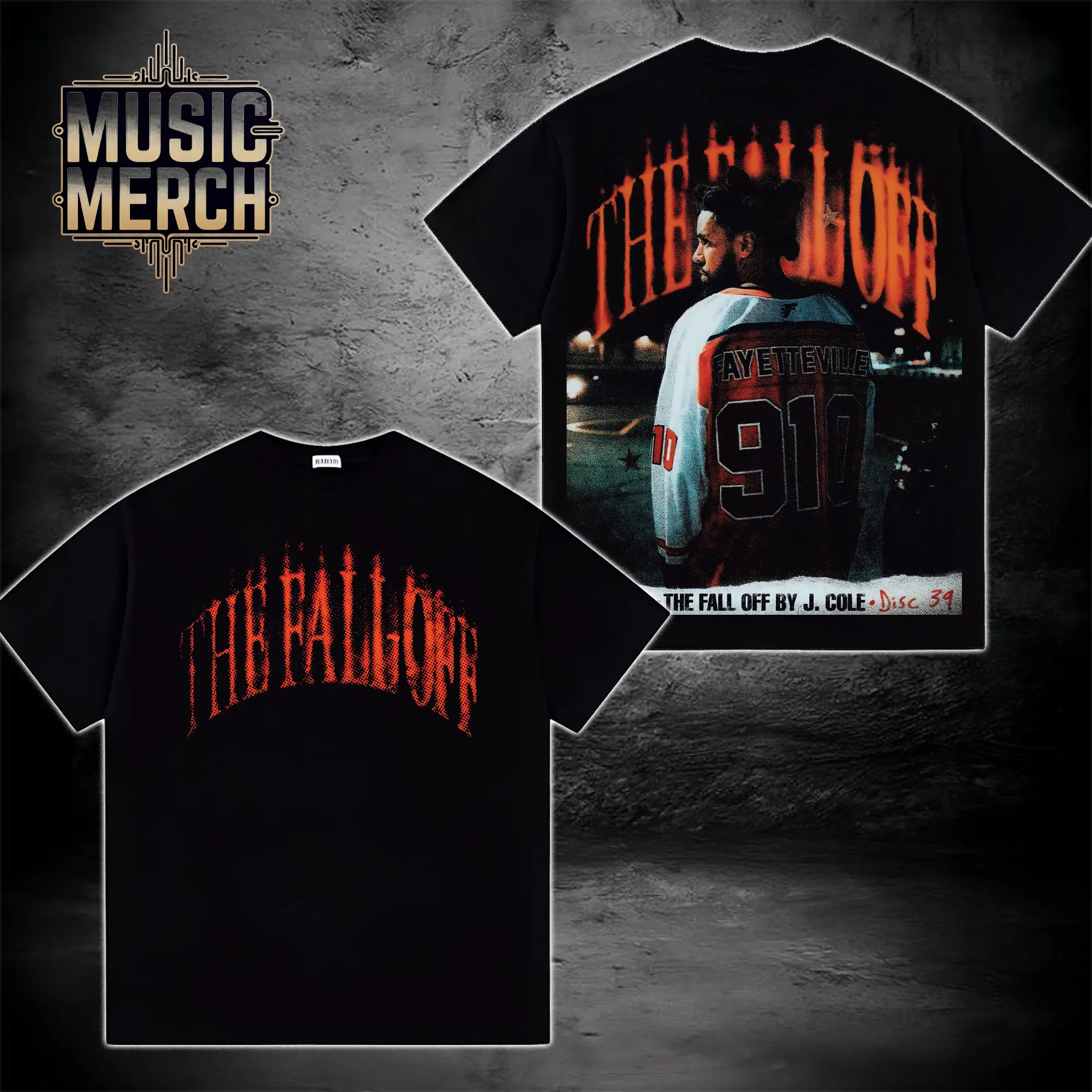 J. Cole The Fall-Off Album #6 Premium Acid Washed Cotton T-Shirt, Vintage Hip-Hop Rap Graphic Tee, Cole World Music Streetwear, Dreamville Inspired Washed Shirt, Unisex Heavyweight Graphic Tee, Gift for Rap Fans