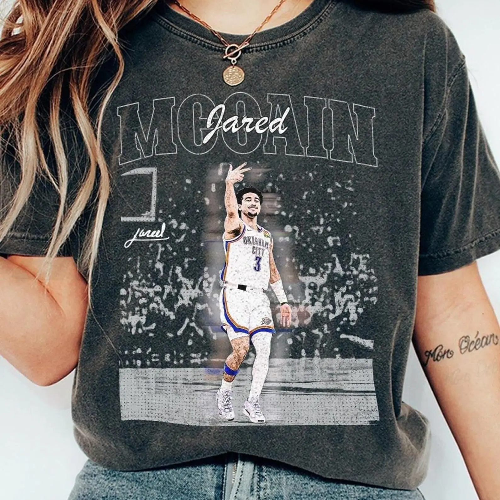 Jared McCain Shirt, Basketball Tshirt, Jared McCain Graphic Tee, Vintage Clothing, Unisex Merch Gift