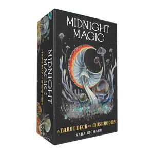 Midnight Magic: A Tarot Deck of Mushrooms -- Sara Richard - Other
