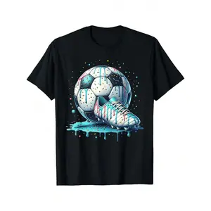 Soccer Ice Cream Sprinkles Theme Youth Respect The Drip Kids T-Shirt