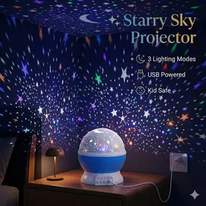 Starry Sky Night Light Projector