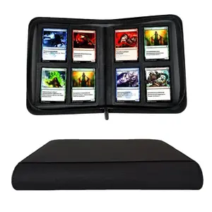 160 Card Zip-Up Binder — 4 Pocket Collector Portfolio