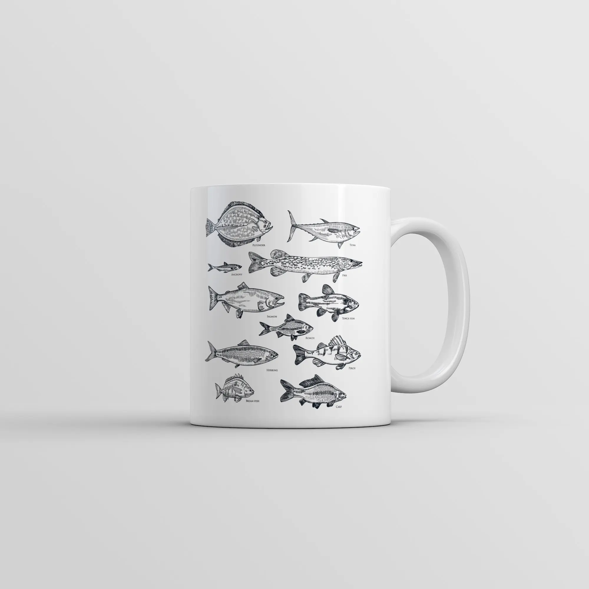 Vintage Fish With Names Mug Funny Sarcastic Fishing Graphic Novelty Coffee Cup - 11oz Funny Coffee Mugs Ceramic Printed Drinkware Cup Vintage Fish With Names Mug Funny Sarcastic Fishing Graphic Novelty Coffee Cup - 11oz Funny Coffee Mugs Ceramic Printed Drinkware Cup