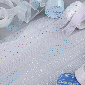 1 Roll/bag, Pet Material, Milk Salt Chronicle Series Original Versatile Korean Style Hand Account Stationery Diary Sticker Water Bottle Multi-Scene Decorative Stickers