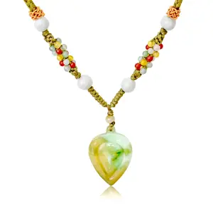 Unlock Your Magical Potential with the Clover Shape Jade Necklace