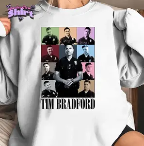 Tim Bradford Eras Tour Shirt, Retro Movie Shirt, Tim Bradford Vintage Sweatshirt, Retro Chenford Hoodie For Fan, Gift For Her, Full Color, For Men, For Women, Casual, Classic Fashion, Tee Print, Sweatshirt, Hoodie