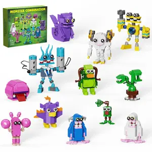 Epic Monster Orchestra Building Blocks Set (637 pcs) – Discover Rare Creatures and Magical Tunes in a Creative DIY Fantasy Adventure, Ideal for Fans and Kids This Halloween & Christmas