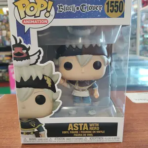 Funko Pop! Black Clover 1550 Asta with Nero Vinyl Figure New Collectible Animation Series Character