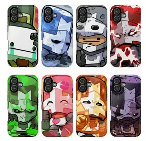 8 Styles C-Castle Game C-Crashers Phone Case – Cool Gamer Gift Perfect Christmas Gift for Fans & GamersSuitable Phone Case Cover For iPhone 17 16 15 14 13 12 11,anti-drop protective case, lightweight, new fashion trend design