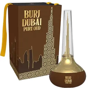 Unisex Le Chameau Burj Dubai Pure Oud Eau De Parfum 3.4 fl. Oz. Lattafa lattafa maahir
