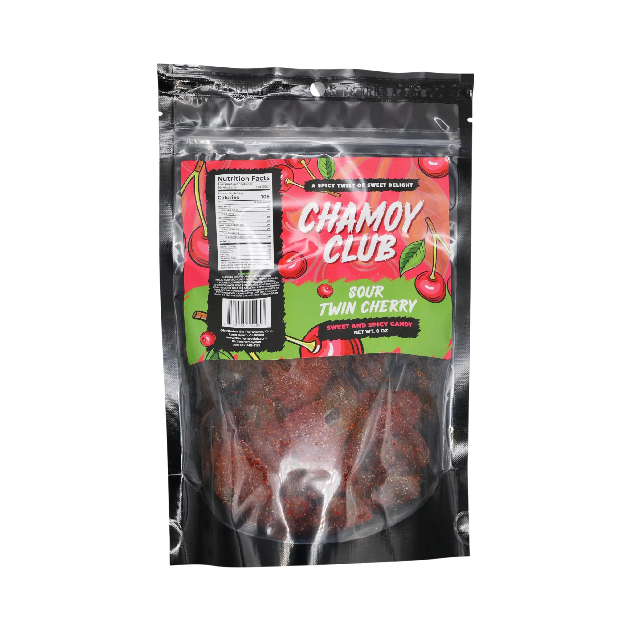 Chamoy Club – Sour Twin Cherry Bites