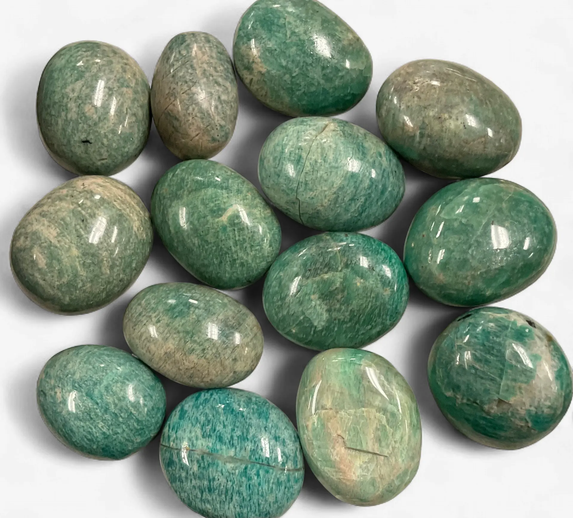Amazonite Palm Stone