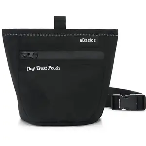 Dog Treat Pouch for Training Doggie Puppy Snack Reward Pouch Bait Bag Pet Treat Carrier Holder with Clip Waist Belt Magnetic Opening