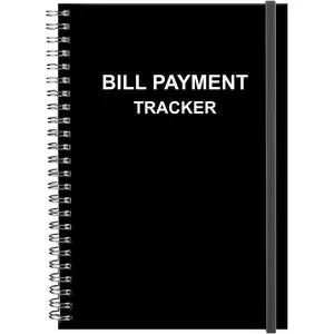Bill Payment  - Bill  Notebook, Monthly Bill Organizer & Planner for Personal Budgeting Financial, Bill Payments Checklist Organizer, 5.8" x 8.25" Bill Organizer with Pocket