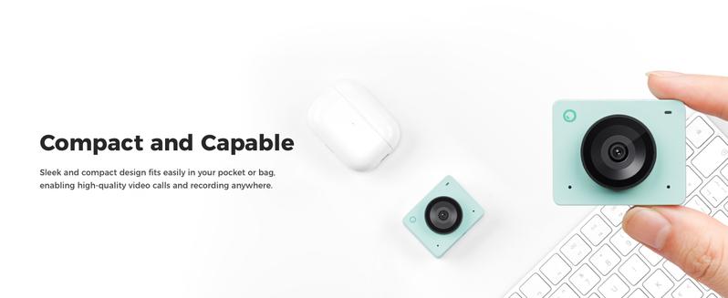 OBSBOT Meet SE 1080P Webcam with AI Framing Streaming Camera, 1/2.8" Sensor, Beauty Mode, Gesture Control, DOL HDR, Web Camera for Desktop and Gaming