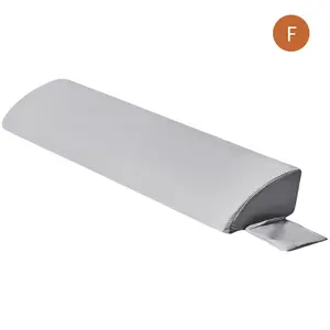 Bed Wedge Pillow with Machine Washable Cover, High Density Foam Headboard Gap Filler for Mattress, Side Pocket Storage, Twin Full Queen King