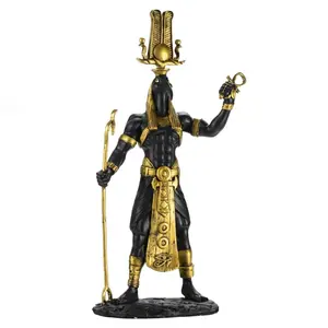 Thoth Statue 12 Inch Egyptian God of Wisdom Hand-Painted Altar Figure