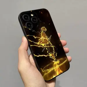 Hot Anime Demons Slayers Zenitsu Agatsuma Phone Case Silicone Soft for iphone 17 16 15 14 13 12 11 Pro Mini XS MAX Plus X Cover