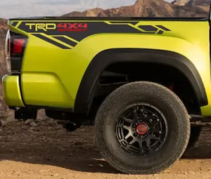 TRD 4x4 Sport Tacoma Decal Bedside Toyota Truck Vinyl Stickers Stripe Decal for Toyota Tacoma Sport Limited Off Road Trail(2 pieces)