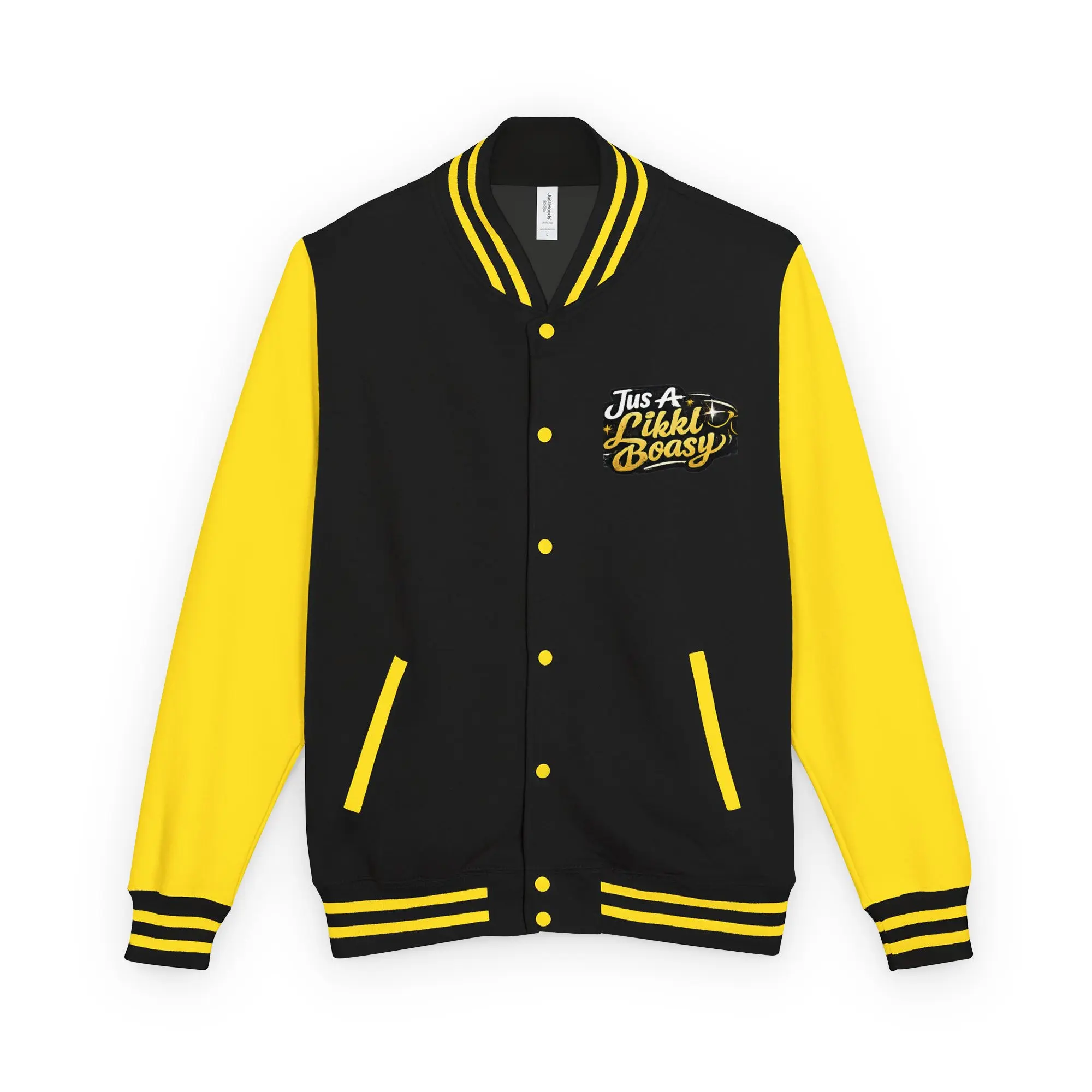 Jus A Likkle Boasy Varsity Jacket