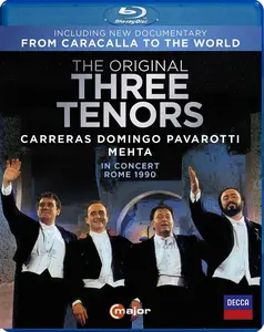 The Three Tenors - The Original Three Tenors in Concert, Rome 1990  [BLU-RAY MOVIE]