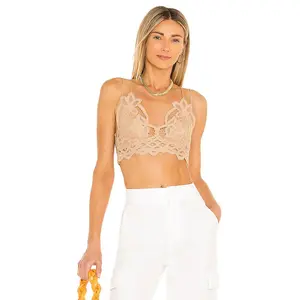 Free People Adella Bralette in Black