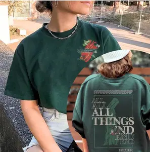 Hozier All Thing Shirt, Bootleg Hozier Vintage Y2K Graphic Sweatshirt, Gift for Women and Men