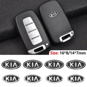 5pcs/10pcs Kia Car Keychain Replacement Emblem, Durable Scratch-Resistant Sticker, Fits Sorento, K5, Telluride, Cerato, Soul, Forte