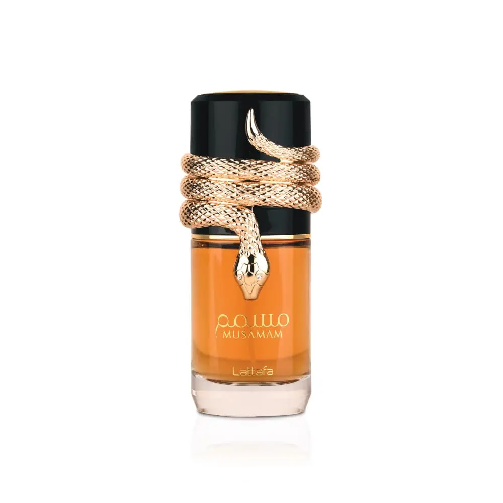 Lattafa Perfumes Musamam for Unisex Eau de Parfum Spray, 3.4 Ounce