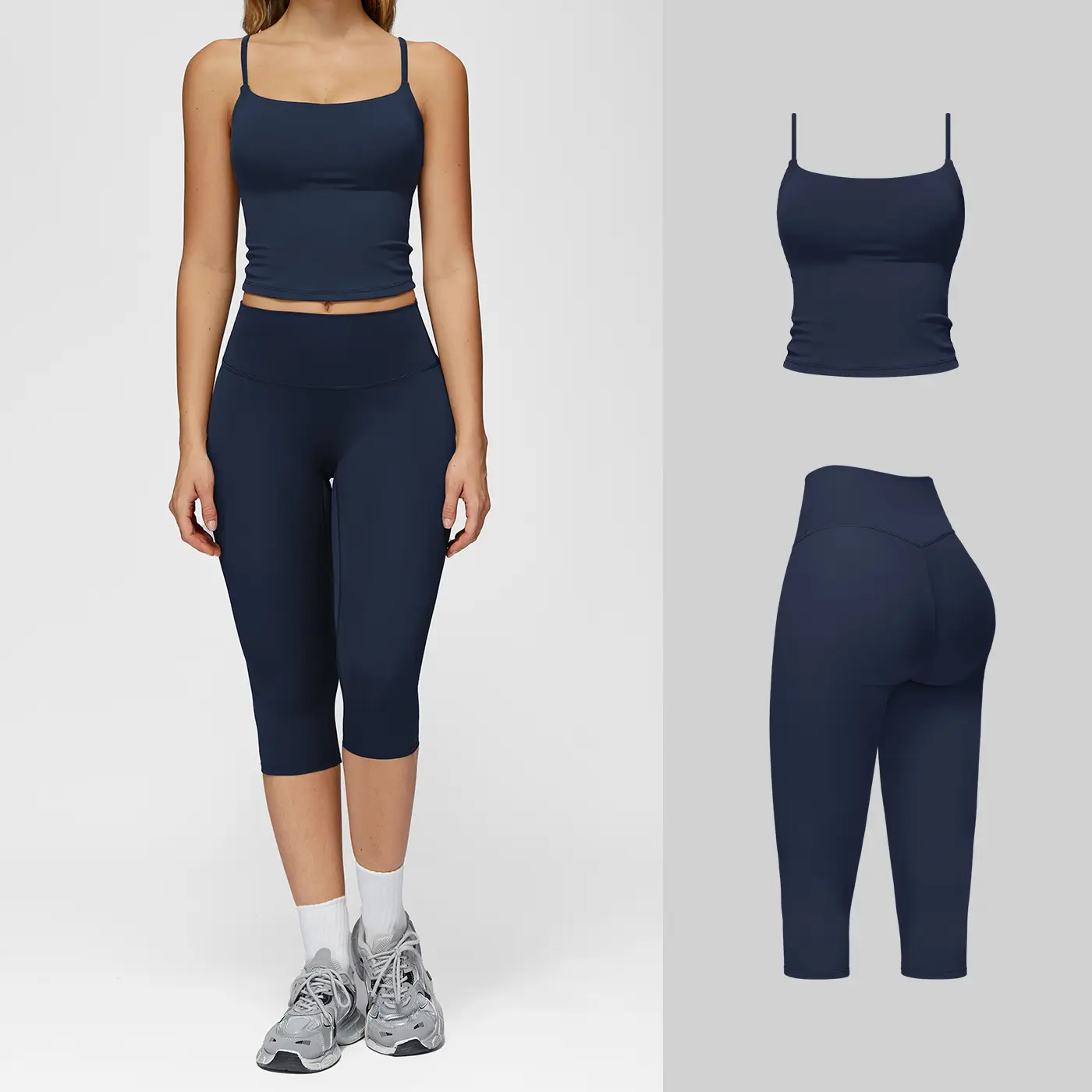 MFVIM Women's Sports Suit, Comfortable and Stylish Activewear Set for Workouts, Perfect for Yoga and Gym Sessions SpringStatements MFVIM Women's Sports Suit, Comfortable and Stylish Activewear Set for Workouts, Perfect for Yoga and Gym Sessions SpringStatements