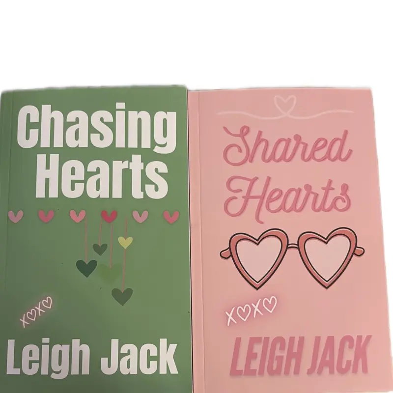 A set of two books by Leigh Jack- Shared Hearts and Chasing Hearts.