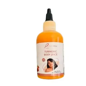 ByenBlan Turmeric Body Juice with Beta-Carotene & Vitamin C for Radiant Skin, Reduced Aging Signs, and Improved Hydration