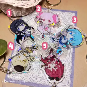 Madoka Magica Acrylic Keychains