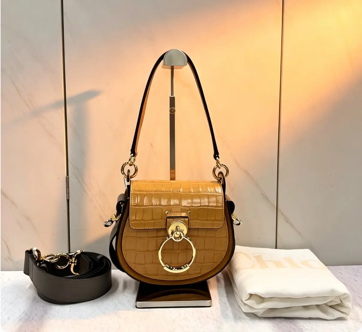 Pre-owned Chloé Chloe Leather Shoulder Bag D0515259518