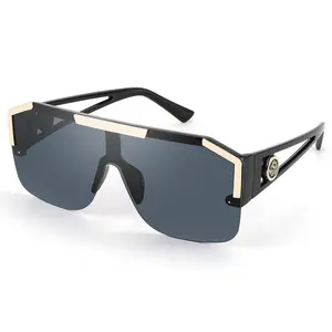 FEISEDY Women Men Sunglasse Square Flat Top Big Frame UV400 Sun Glasses Oversized B2765 FEISEDY Women Men Sunglasse Square Flat Top Big Frame UV400 Sun Glasses Oversized B2765