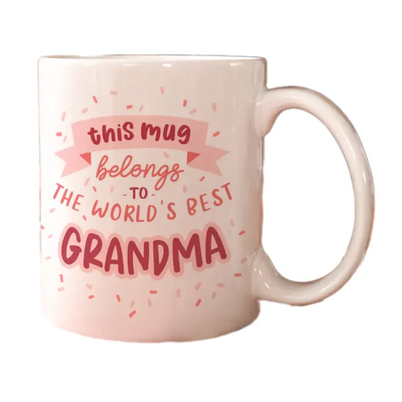 This Mug Belongs To The Grandma Coffee Mug, World's Grandma Mug, Funny Granny Gift, Nanny Present Ideas, Birthday Gift For Grandparents, 11 15oz Ceramic Cup
