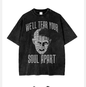 Vintage Hellraiser T-Shirt: Retro Horror Movie Tee