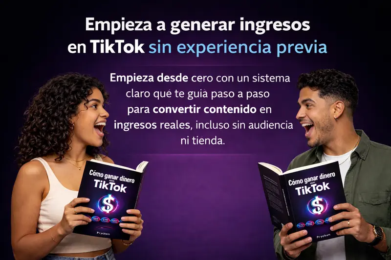 [Fall Deals For You]Prycken Cómo ganar dinero con TikTok, 5 en 1: TikTok Shop + Creador/Afiliado + LIVE + Videos largos + Suscripciones / Series.  A Practical Home Learning & Self-Growth Book| Limited-Time Shipping Included