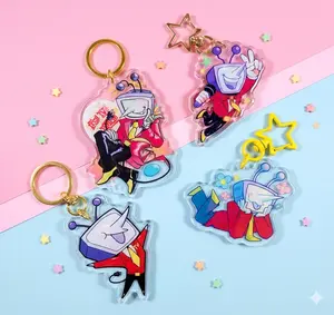 Tenna Deltarune - 3 Inch Double Sided Acrylic Keychain