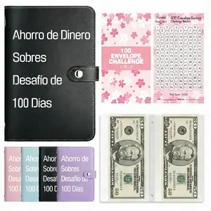 100 Envelope Challenge to save Binder, 2026 Budget Binder, Saving Challenge Book, Saving Challenge Notebook, Money Organizer, Budget Planner Book for Budgeting, Birthday Gifts Income Tracker for New year Mother's Day gifts
