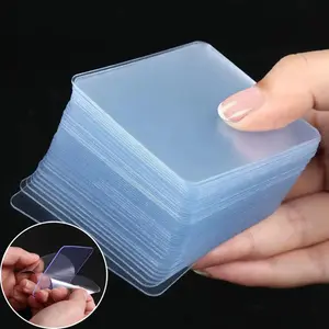 Double Sided Adhesive Tape, Invisible Adhesive, Strong Adhesive, 50pcs/100pcs Clear Nano Sticky Patch, Multifunctional Sticker for Home Carpet Photo Frame Decoration