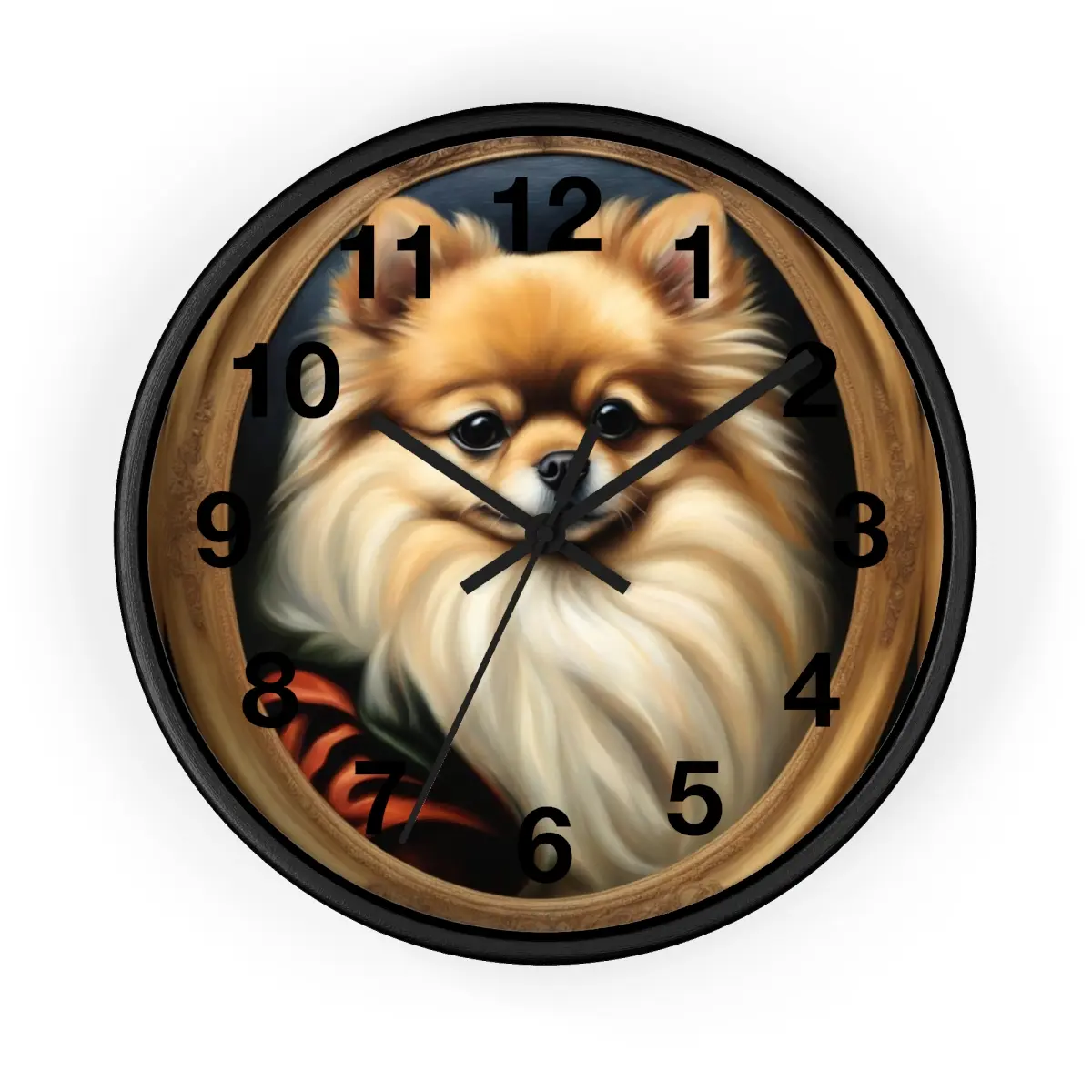 Royalty Chihuahua Wall Clock
