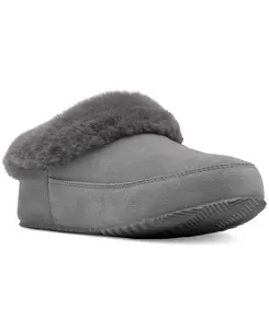 Sorel Women's Grey Suede Go Coffee Run Slippers
